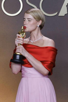 March 15, 2026, Hollywood, California, USA: Jessie Buckley in the press room of the 98th Annual Academy Awards on Sunday March 15, 2026 at the Dolby Theater in Hollywood, California. BURT HARRIS BNS PI Hollywood USA - ZUMAp124 20260315_zaa_p124_397 Copyright: xBurtxHarrisx