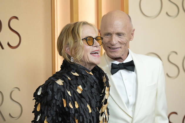 The 98th Academy Awards-Arrivals HOLLYWOOD, CA - MARCH 15: Ed Harris and Amy Madigan at the 98th Oscars at Dolby Theatre on March 15, 2026 in Hollywood, California. Credit: MediaPunch Admedia Hollywood EDITORIAL USE ONLY  Copyright: xx MediaPunchx xAdMediax admphotostwo974866
