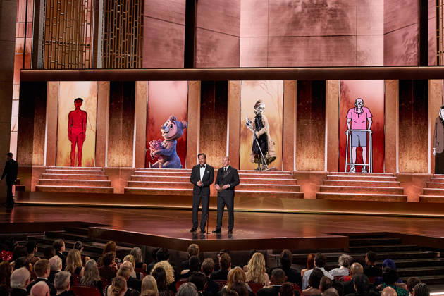 98th Oscars, Academy Awards Will Arnett and Channing Tatum present the Oscar for Animated Feature Film during the 98th Oscars at the Dolby Theatre at Ovation Hollywood on Sunday, March 15, 2026., Credit:Trae Patton The Academy Avalon United States of America, CA, Hollywood, Dolby Theater  Copyright: xTraexPattonx xThexAcademyx xAvalonx 1083387859