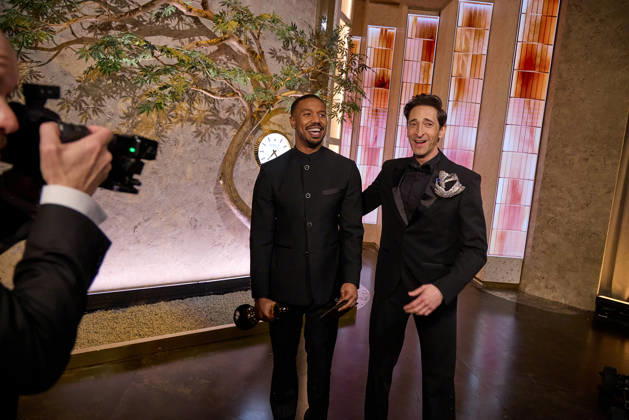 98th Oscars, Academy Awards Michael B. Jordan and Adrien Brody backstage during the 98th Oscars at the Dolby Theatre at Ovation Hollywood on Sunday, March 15, 2026., Credit:SI Avalon United States of America, CA, Hollywood, Dolby Theater  Copyright: xSIx xAvalonx 1083396074