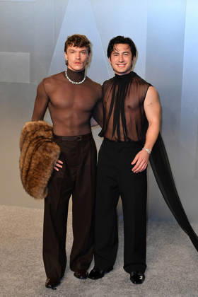 026 Vanity Fair Oscar Party Hosted By Mark Guiducci - Arrivals Connor Storrie, Hudson Williams attend the 2026 Vanity Fair Oscar Party at Los Angeles County Museum of Art on March 15, 2026 in Los Angeles, California. Los Angeles Los Angeles County Museum of Art California United States Copyright: ximageSPACEx