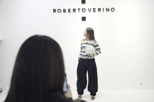 Roberto Verino presents his new collection at OMODA Madrid es Moda Static presentation of the spring summer 2026 collection by designer Roberto Verino, at the Monbull Corner, on March 16, 2026, in Madrid Spain Designer Roberto Verino presented his new spring summer 2026 collection at OMODA Madrid es Moda 16 MARCH 2026 MODA MADRID FASHION WEEK MFW ROBERTO VERINO MADRID ES MODA Jesús Hellí Madrid Madrid Espana  Copyright: xJesusxHellinx 7371892