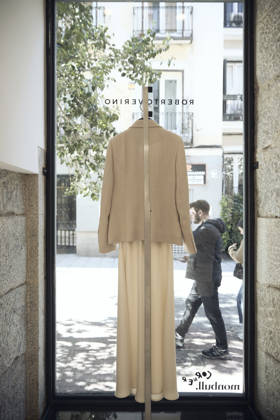 Roberto Verino presents his new collection at OMODA Madrid es Moda Static presentation of the spring summer 2026 collection by designer Roberto Verino, at the Monbull Corner, on March 16, 2026, in Madrid Spain Designer Roberto Verino presented his new spring summer 2026 collection at OMODA Madrid es Moda 16 MARCH 2026 MODA MADRID FASHION WEEK MFW ROBERTO VERINO MADRID ES MODA Jesús Hellí Madrid Madrid Espana  Copyright: xJesusxHellinx 7371893