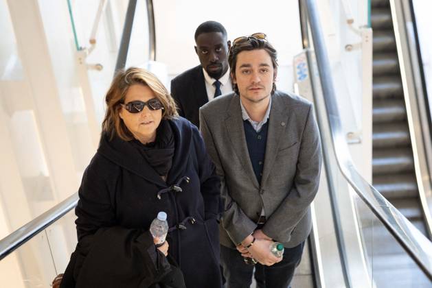 Trial of Alain Delon s children - Paris AJ Alain-Fabien Delon pictured during trial of Famous French actor Alain Delon s sons sued for defamation by their sister Anouchka Delon at the Tribunal de Paris courthouse in Paris, France on March 17 2026. Photo by Alexis Jumeau ABACAPRESS.COM Paris France Copyright: xJumeauxAlexis ABACAx