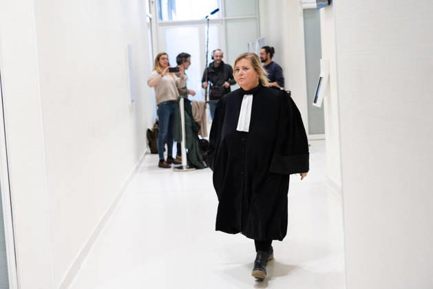 Trial of Alain Delon s children - Paris A Lawyer of Alain Delon’s daughter Anouchka Delon Celine Lasek during trial of Famous French actor Alain Delon s sons sued for defamation by their sister Anouchka Delon at the Tribunal de Paris courthouse in Paris, France on March 17, 2026. Photo by Alexis Jumeau ABACAPRESS.COM Paris France  Copyright: xJumeauxAlexis ABACAx