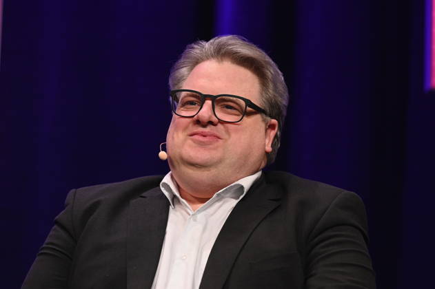 Freelance speaker, cultural manager and event organizer Felix Mauser reads and speaks at Lit Cologne, the international literature festival