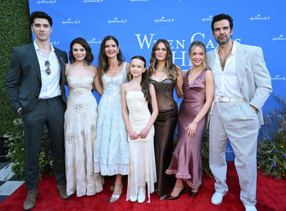 ˜When Calls the Heart™ and ˜Hope Valley: 1874™ Celebration Lachlan Quarmby, Maria March, Jill Hennessy, Mila Morgan, Bethany Joy Lenz, Roan Curtis and Benjamin Ayres arriving to ˜When Calls the Heart™ and ˜Hope Valley: 1874™ Celebration at The Sun Rose on March 18, 2026 in West Hollywood, CA. West Hollywood The Sun Rose California USA Copyright: xLISAxOConnor AFF-USA.comx