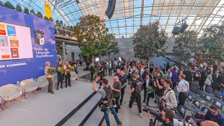 First day of the Leipzig Book Fair 2026 in Leipz