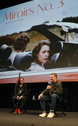March 19, 2026, New York, Ny, USA: German director CHRISTIAN PETZOLD interviewed following screening of his new film Mirroirs No. 3,.The Walter Reade Theater, Lincoln Center, NYC.March 19, 2026. New York USA - ZUMAms4_ 20260319_faf_ms4_018 Copyright: xSoniaxMoskowitzxGordonx
