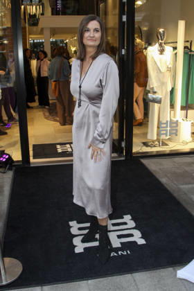 abb Inka Schneider TV presenter at the Riani Store Opening on Thursday 19 03 2026 in Hamburg Hamburg Germany