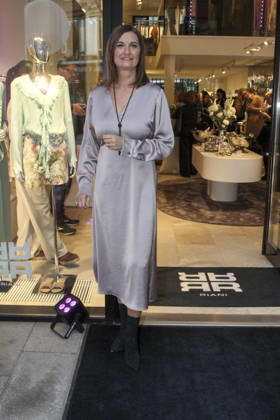 abb Inka Schneider TV presenter at the Riani Store Opening on Thursday 19 03 2026 in Hamburg Hamburg Germany