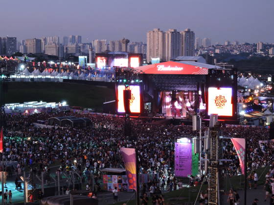 RECORD DATE NOT STATED Lollapalooza movement Sao Paulo (SP), March 20, 2026 - Culture Shows Festival - Crowd movement around the stages and lounge in the late afternoon of the first day of the Lollapalooza festival at the Interlagos racetrack in the southern zone of Sao Paulo. This Friday, March 20, 2026 (Foto: Leandro Chemalle Thenews2 imago images) Lollapalooza movement  Copyright: xLeandroxChemallex