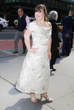 NEW YORK, NY- MARCH 20: Jamie Brewer seen at the New York Women in Film & Television™s 46th Annual MUSE Awards at Cipriani 42nd St. in New York City on March 20, 2026. Copyright: xRWx