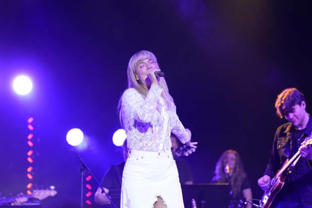 NASHVILLE, TENNESSEE - March 20: Kimberly Perry of The Band Perry performs at the Big Machine Label Group lunch and performance during CRS 2026 at Omni Nashville Hotel on March 20, 2026 in Nashville, Tennessee. Credit: AdMedia. USA - ZUMAa123 20260320_zaa_a123_299 Copyright: xMickeyxBernalx