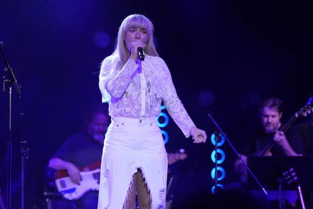 NASHVILLE, TENNESSEE - March 20: Kimberly Perry of The Band Perry performs at the Big Machine Label Group lunch and performance during CRS 2026 at Omni Nashville Hotel on March 20, 2026 in Nashville, Tennessee. Credit: AdMedia. USA - ZUMAa123 20260320_zaa_a123_297 Copyright: xMickeyxBernalx