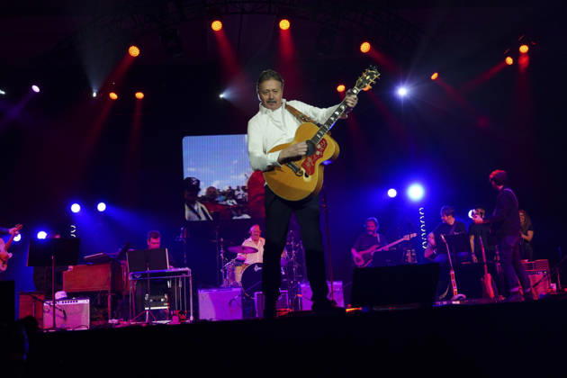 NASHVILLE, TENNESSEE -MARCH 20: Mark Collie performs at the Big Machine Label Group lunch and performance during CRS 2026 at Omni Nashville Hotel on March 20, 2026 in Nashville, Tennessee. Credit: AdMedia. USA - ZUMAa123 20260320_zaa_a123_327 Copyright: xMickeyxBernalx