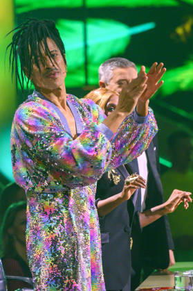 Jorge Gonzalez, Motsi Mabuse and Joachim Llambi in the third live show of season 19 of the RTL dance show Let s Dance at the MMC Coloneum Cologne, 20 03 2026 Foto:xW.xRanderathx xFuturexImagex lets_dance2003_6321