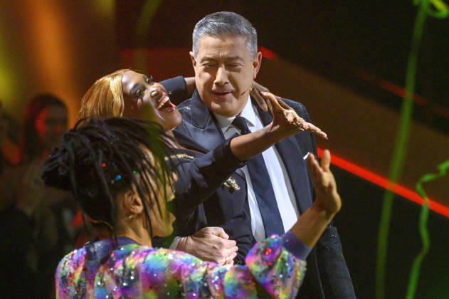 Jorge Gonzalez, Motsi Mabuse and Joachim Llambi in the third live show of season 19 of the RTL dance show Let s Dance at the MMC Coloneum Cologne, 20 03 2026 Foto:xW.xRanderathx xFuturexImagex lets_dance2003_6323