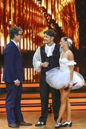 Daniel Hartwich, Willi Banner and Patricija Ionel in the third live show of season 19 of the RTL dance show Let s Dance at the MMC Coloneum Cologne, 20 03 2026 Foto:xW.xRanderathx xFuturexImagex lets_dance2003_6326