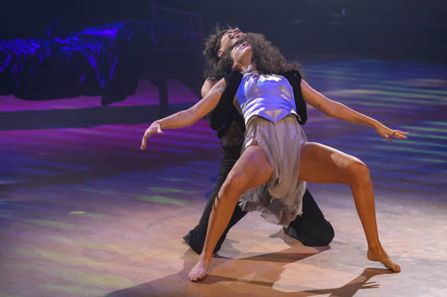 Betty Taube with Alexandru Ionel in the third live show of the 19th season of the RTL dance show Let s Dance at the MMC Coloneum Cologne, 20 03 2026 Foto:xW.xRanderathx xFuturexImagex lets_dance2003_6615