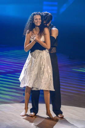 Betty Taube with Alexandru Ionel in the third live show of the 19th season of the RTL dance show Let s Dance at the MMC Coloneum Cologne, 20 03 2026 Foto:xW.xRanderathx xFuturexImagex lets_dance2003_6621