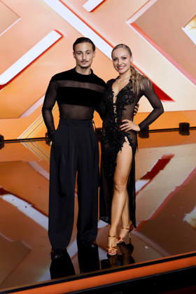 Singer Milano Milane Baybah and professional dancer Marta Arndt at the third dance show of the 19th season of the RTL dance show Lets Dance at the Coloneum Cologne, 20 03 2026 NRW Germany Copyright: xChristophxHardtx