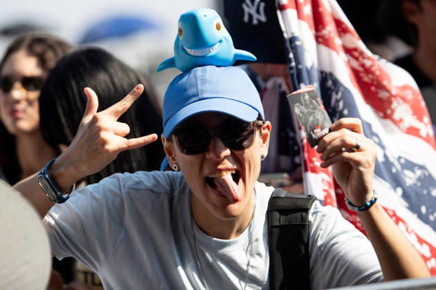 SaO PAULO, SP - 21.03.2026: LOLLAPALOOZA BRASIL 2026 - Fans of The Warning on the afternoon of this Saturday (21), the second day of the Lollapalooza festival, held at the Interlagos racetrack in Sao Paulo, SP. x2909262x  RodileixMorais