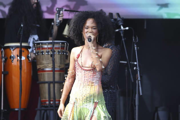Agnes Nunes will perform at Lollapalooza Brazil 2026 in Sao Paulo. Sao Paulo (SP), March 21, 2026 Lollapalooza Brazil Show Agnes Nunes Singer and songwriter Agnes Nunes performs during the Lollapalooza Brazil festival, held at the Interlagos racetrack in the southern part of Sao Paulo. The event brings together national and international artists for three days of shows and musical attractions. (Foto: Leco Viana Thenews2 imago images) Agnes Nunes will perform at Lollapalooza Brazil 2026 in Sao Paulo.  Copyright: xLecoxVianax