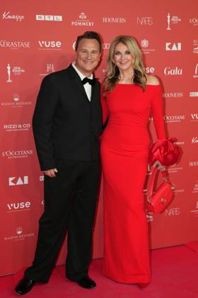 Spa Award 2026 Guido Maria Kretschmer and Frauke Ludowig on the red carpet at the Spa Awards Gala in the Kurhaus Baden Baden on 21 03 2026 Baden Baden Kurhaus Baden Württemberg