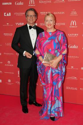 Spa Award 2026 Marcus Mohr and Evelyn Mohr on the red carpet at the Spa Awards Gala at the Kurhaus Baden Baden on 21 03 2026 Baden Baden Kurhaus Baden Württemberg