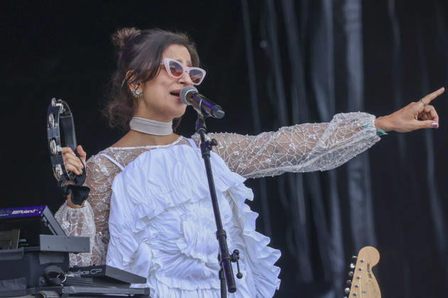 Papisa will perform at Lollapalooza Brazil 2026 in Sao Paulo. Sao Paulo (SP), March 22, 2026 Lollapalooza Brazil Show Papisa Singer and songwriter Papisa performs during the Lollapalooza Brazil festival, held at the Interlagos racetrack in the southern part of Sao Paulo. The event brings together national and international artists for three days of shows and musical attractions, this Sunday, March 23, 2026. (Foto: Leco Viana Thenews2 imago images) Papisa will perform at Lollapalooza Brazil 2026 in Sao Paulo.  Copyright: xLecoxVianax