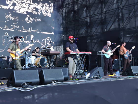 RECORD DATE NOT STATED I m going to Lollapalooza. Sao Paulo (SP), 03 22 2026 - Culture Music Shows - The rock band Papangu opens the day on the Flying Fish stage on the last day of Lollapalooza 2026 at the Interlagos racetrack in the south of Sao Paulo, this Sunday, March 22, 2026. (Foto: Leandro Chemalle Thenews2 imago images) I m going to Lollapalooza.  Copyright: xLeandroxChemallex