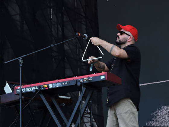RECORD DATE NOT STATED I m going to Lollapalooza. Sao Paulo (SP), 03 22 2026 - Culture Music Shows - The rock band Papangu opens the day on the Flying Fish stage on the last day of Lollapalooza 2026 at the Interlagos racetrack in the south of Sao Paulo, this Sunday, March 22, 2026. (Foto: Leandro Chemalle Thenews2 imago images) I m going to Lollapalooza.  Copyright: xLeandroxChemallex