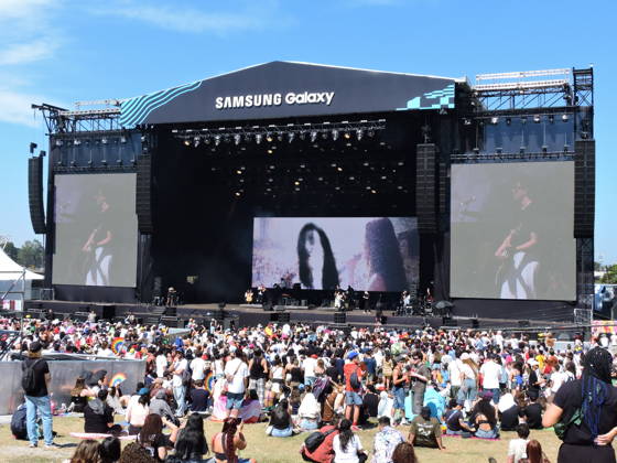 RECORD DATE NOT STATED ask for lollapalooza Sao Paulo (SP), 03 22 2026 - Culture Music Shows - Singer Nina Maia performs on the Samsung Galaxy stage on the last day of Lollapalooza 2026 at the Interlagos racetrack in the southern zone of Sao Paulo, this Sunday, March 22, 2026. (Foto: Leandro Chemalle Thenews2 imago images) ask for lollapalooza  Copyright: xLeandroxChemallex