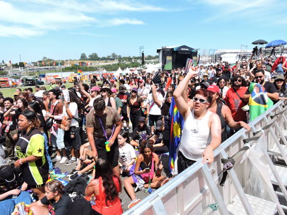 RECORD DATE NOT STATED I m going to Lollapalooza. Sao Paulo (SP), 03 22 2026 - Culture Music Shows - The rock band Papangu opens the day on the Flying Fish stage on the last day of Lollapalooza 2026 at the Interlagos racetrack in the south of Sao Paulo, this Sunday, March 22, 2026. (Foto: Leandro Chemalle Thenews2 imago images) I m going to Lollapalooza.  Copyright: xLeandroxChemallex