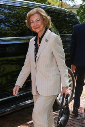 Queen Sofía of Spain attended a meeting to sign a partnership agreement between the Queen Sofía Spanish Institute and the International Studies Foundation in Miami, United States, 22 March 2026. Miami Welcomes Queen Sofía to Strengthen Cultural Collaboration !ACHTUNG: NUR REDAKTIONELLE NUTZUNG!  Copyright: xGiorgioxVierax AME6526 20260322-55019783761_1