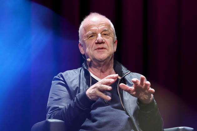 Journalist and moderator Hubertus Meyer Burckhardt at the event Wut, Würde, Wandel as part of Lit Cologne 2026 at the Theater am Tanzbrunnen Cologne, 22 03 2026 NRW Germany Copyright: xChristophxHardtx