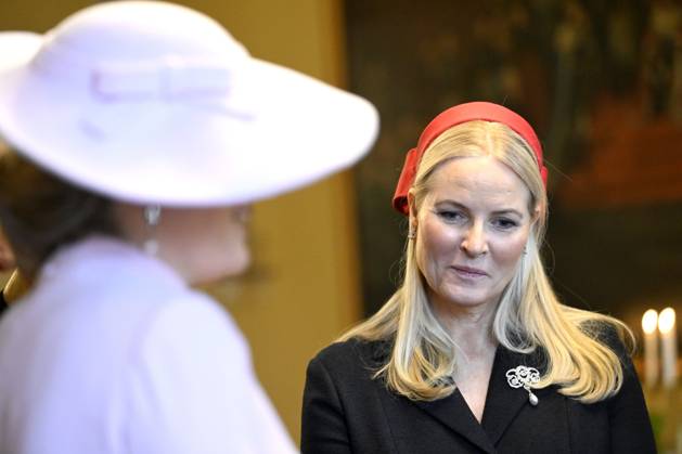 State Visit of King Philippe and Queen Mathilde to Norway (Day 1) OSLO, NORWAY - MARCH 24 : official photo in the Birds Room of Princess Mette-Marit Tjessem Høiby of Norway pictured during the official state visit in Norway of the Belgian Sovereins on March 24, 2026 in Oslo, Norway, 24 03 2026 Oslo Norway  Copyright: xDidierxLebrunx
