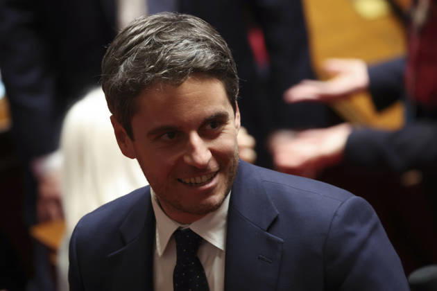NEWS : Questions au Gouvernement - Assemblee Nationale - Paris - 24 03 2026 Gabriel Attal ParisFrance Copyright: xMichtofx