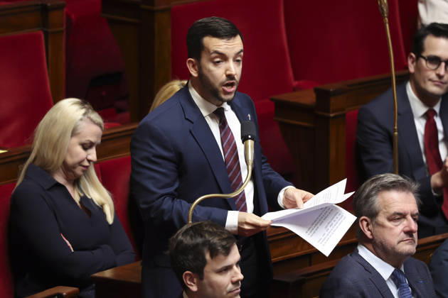 NEWS : Questions au Gouvernement - Assemblee Nationale - Paris - 24 03 2026 Jean-Philippe Tanguy ParisFrance Copyright: xMichtofx