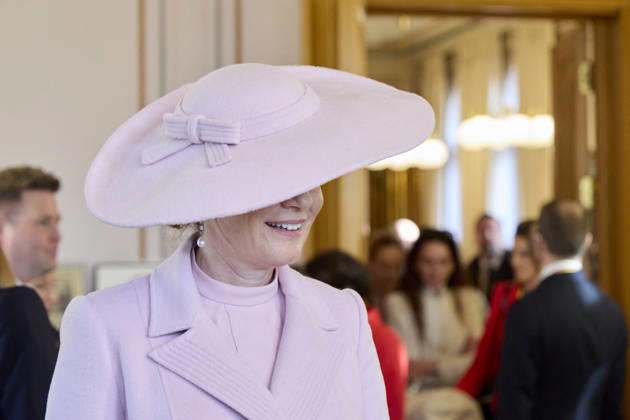 Belgian Royal Couple Visits Norway Official visit of the king Philippe and the queen Mathilde in Norway, Visit of the Norvegian parliament , on March 24, 2026. Photo by Olivier Polet ABACAPRESS.COM Oslo Norway  Copyright: xPoletxOlivier ABACAx