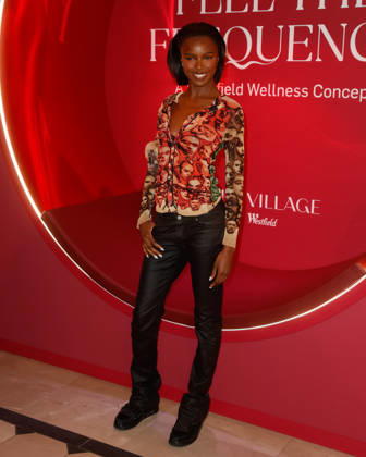 Arrivals at The Feel the Frequency launch night held at Westfield in London, UK - 24 Mar 2026 Leomie Anderson attends the Feel the Frequency launch night held at Westfield, London. London United Kingdom Copyright: xMarioxMitsisx xSOPAxImagesx MarioMitsis_Feel-the-Frequency_Leomie Anderson-422872