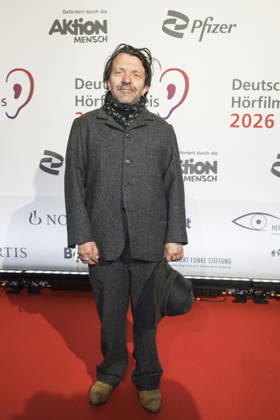 German Hearing Film Award, award ceremony at the Colosseum Cinema, Berlin, 24 03 2026 David Bennent before the award ceremony for the German Hearing Film Award at the Colosseum Cinema in Berlin on 24 03 2026 Berlin Cinema Colosseum Copyright: xBenxKriemannx