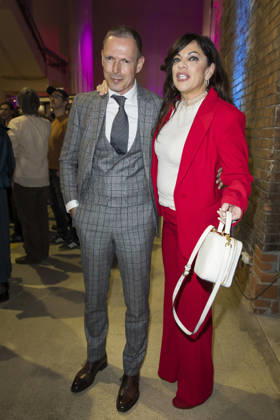 German Hearing Film Award, award ceremony at the Colosseum Cinema, Berlin, 24 03 2026 Michael Zechbauer and Alice Brauner before the award ceremony for the German Hearing Film Award at the Colosseum Cinema in Berlin on 24 03 2026 Berlin Cinema Colosseum Copyright: xBenxKriemannx