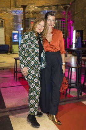 German Hearing Film Award, award ceremony at the Colosseum Cinema, Berlin, 24 03 2026 Marion Kracht and Julia Bremermann before the award ceremony for the German Hearing Film Award at the Colosseum Cinema in Berlin on 24 03 2026 Berlin Cinema Colosseum Copyright: xBenxKriemannx