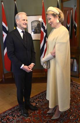 State Visit of King Philippe and Queen Mathilde to Norway (Day 2) OSLO, NORWAY - MARCH 25 : State Visit of King Philippe and Queen Mathilde to Norway (Day 2) : - Bilateral meeting with HE Jonas Gahr Støre, Prime Minister of Norway on March 25, 2026 in Oslo, Norway, 25 03 2026 Oslo Norway  Copyright: xDidierxLebrunx