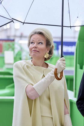 Belgian Royal Couple Visits Norway - Day 2 Queen Mathilde and King Philippe of Belgium visited the deme vessel ,the new DEME wind turbine installation vessel Norse Wind in Olso, Norway on March 25, 2026, during the second day of the official visit in Norway. Photo by Olivier Polet ABACAPRESS.COM Oslo Norway  Copyright: xPoletxOlivier ABACAx