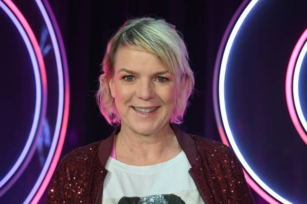 Actress and comedian Mirja Boes as a guest on the ARD show Ladies Night - the only comedy and cabaret show with an all-female cast on German-speaking television