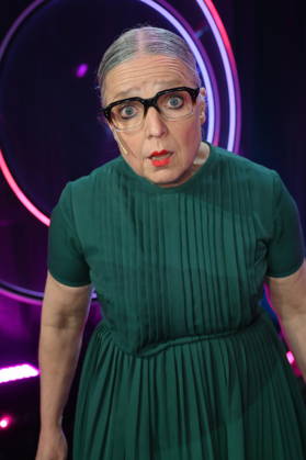 Comedian and cabaret artist Rosemie Warth as a guest on the ARD show Ladies Night - the only comedy and cabaret show with an all-female cast on German-speaking television