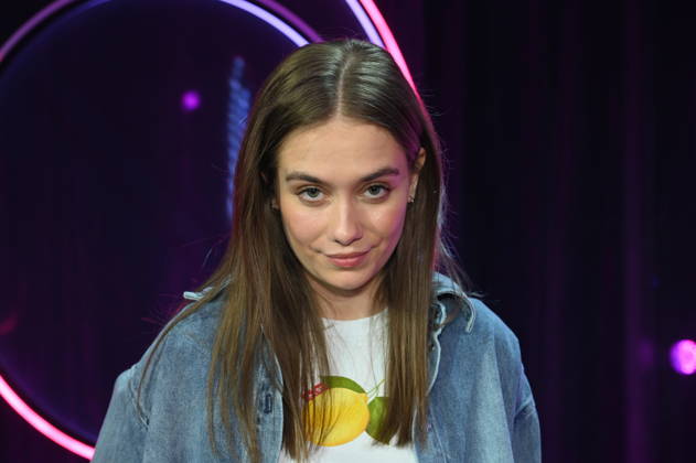 Actress and comedienne Josepha Walter as a guest on the ARD show Ladies Night - the only comedy and cabaret show with an all-female cast on German-speaking television